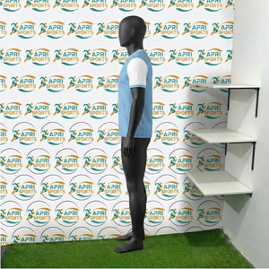 Maillots de football à manches courtes tendance pour hommes, respirants, à séchage rapide, vêtements de sport, maillot de football avec logo, nom et impression personnalisée - Product Image 3