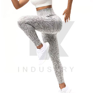 New Latest Design Women's Yoga <b>Leggings</b> High Quality Spandex/<b>Nylon</b> Quick Dry Breathable Plus Size Sportswear - Product Image 6