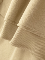 Sudadera con Capucha para Hombre, Personalizada con Logotipo, Fabricada por OEM, 380 GSM, 100% Algodón, Tejido Grueso de Felpa, Cierre de Cremallera, Corte Holgado, MOQ Bajo, Unisex