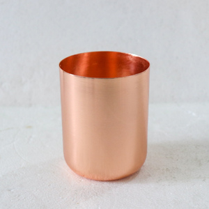 High Quality Handmade Eco-Friendly Copper Candle Jar with Natural Finish 4oz 8oz 10 oz Luxury Container for Christmas Home Decor - Product Image 6