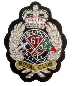 Hermosas insignias de lujo hechas a mano con alambre dorado, bordadas, resistentes al agua, 3D, personalizadas para ceremonias, a bajo precio. - Product Image 6