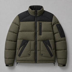 Chaqueta acolchada para viajes OEM, chaqueta de invierno urbana, fabricante de ropa de abrigo de invierno, precio de fábrica - Product Image 6