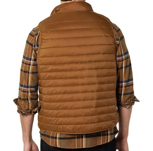 Gilet matelassé sans manches pour homme, design personnalisé OEM, veste d'hiver réversible avec rembourrage, options grandes tailles - Product Image 2