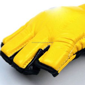 ถุงมือ MMA สำหรับต่อสู้ชกมวยถุงมือ MMA สำหรับหนังวัวปรับแต่งโลโก้ได้ตามต้องการ - Product Image 5