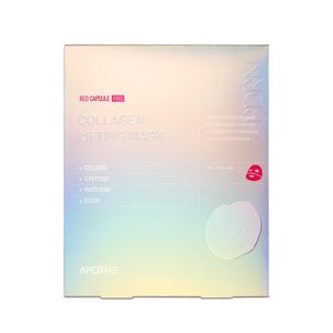 [APOTHE] Masque Lifting en Feuille RejuveGlow Peptide Collagène PDRN 34g*4 unités Anti-Âge Hydratation Instantanée Visage Anti-Rides - Product Image 1