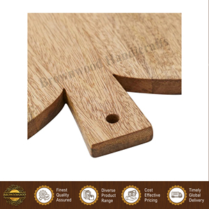 Planche à découper en bois de manguier 100% naturel, finition bois naturel, qualité standard, prix d'usine, best-seller - Product Image 3