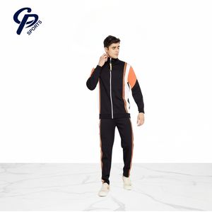 Survêtement d'hiver pour homme - Logo personnalisé, streetwear uni, manches longues, fermeture éclair en polaire, vêtements décontractés - Product Image 3