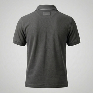 Camisetas Polo Personalizadas de Color Negro para Hombre, Venta al por Mayor, Nuevo Diseño, Ropa Masculina, Material de Algodón y Poliéster, Todas las Tallas - Product Image 3