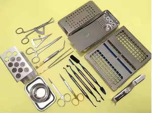 KANEKA PRF GRF Ensemble d'instruments dentaires professionnels en acier inoxydable pour chirurgie implantaire manuelle, boîte en maille, greffe osseuse orale, centrifugeuse - Product Image 6