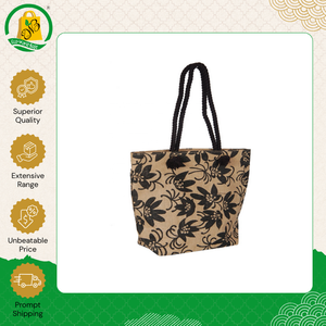 Sac de plage en jute de qualité supérieure, nouveau style, vente en gros, écologique, avec impression intégrale, poignée rembourrée tissée, en vente - Product Image 4