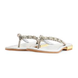 Gris FN0778 Fancy Chappal Robes de cocktail élégantes - Product Image 3