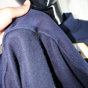 Sudadera UCSB Azul Marino con Cuello Alto, 100% Algodón, Apliques Bordados, Forro Polar Ecológico, Secado Rápido, Transpirable, Unisex - Product Image 5