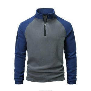 Automne nouveau sweat pour hommes coupe ample à la mode fermeture éclair Style décontracté avec capuche coupe régulière sweats à capuche et sweat-shirts pour hommes - Product Image 3