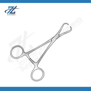 Pinzas Ortopédicas de 165 mm, Instrumento Quirúrgico de Acero Inoxidable, Pinzas Reutilizables para Sujetar Huesos y Tejidos, Hechas en Pakistán - Product Image 2