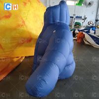 Modèle de veste gonflable géante publicitaire, modèle de vêtements gonflables personnalisés pour la publicité