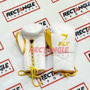 Guantes de Boxeo Fly Hechos a Medida por Fabricante, 100% Cuero Original, Profesionales, con Cordones - Product Image 2