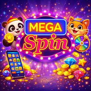 Mega Spin Vegas X : Jouez sur mobile, tablette ou ordinateur – Fusion de jeux multiples – Livraison gratuite – Application de jeu de pêche en ligne Ocean King of Pop - Product Image 1