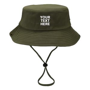 Vente en gros directe 100% chapeau seau en coton taille réglable impression de logo personnalisé multicolore personnel extérieur chapeaux été unisexe - Product Image 3