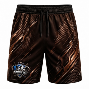 Shorts de football personnalisés Eclipse Solaire – Tenue de club de football avec motifs graphiques spectaculaires – Bas de sport – Fabricant OEM – Vente en gros - Product Image 2