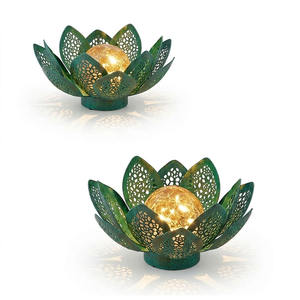 Boule de fleurs en filigrane LED alimentée par batterie, certifiée IP65, solaire - Product Image 1