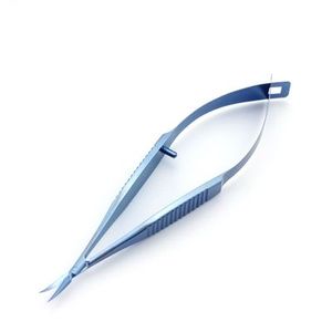 Porte-aiguille ophtalmique pour microchirurgie sans verrouillage, en acier inoxydable de qualité chirurgicale, usage médical - Product Image 1