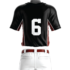 Ensemble de maillot et pantalon de baseball personnalisé, tissu respirant, coupe athlétique, technologie de séchage rapide, vêtements d'équipe pour clubs et écoles - Product Image 4