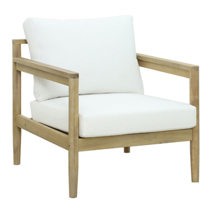 Juego de Muebles de Jardín de Diseño Minimalista, Juego de Sofás para Patio, Muebles de Exterior con Estructura de Madera de Teca para el Hogar - Product Image 3
