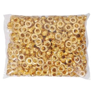 1000 pezzi # 4 occhielli in ottone per abbigliamento, per aggiungere stile e durata - Product Image 5