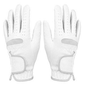 Gants de golf en cuir de chèvre véritable sur mesure pour hommes, gants de golf professionnels en cuir avec impression de logo, design élégant - Product Image 2