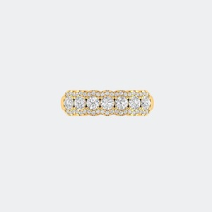 Elegante Anillo de Oro con Diamante Cultivado en Laboratorio, Corte Brillante Redondo, para Mujer, Anillo de Lujo para Aniversario o Boda, Certificado IGI SGL, 1.00ctw - Product Image 4