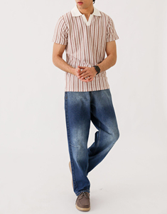 Camiseta de Manga Corta para Hombre, 100% Algodón Premium, con Estampado Digital, Estilo Casual de Negocios, Bordado Frontal Personalizado, Transpirable, Servicio OEM - Product Image 3