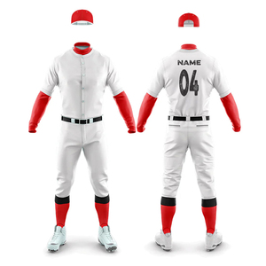 Derniers uniformes de baseball de haute qualité pour hommes, ensembles d'uniformes de sport respirants pour baseball et softball - Product Image 6