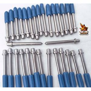 Outils de fabrication de diamants pour bijoux Outils de broches à facettes en diamant à pointe émoussée pour les surfaces dorées et argentées Outils à broches à 6 points - Product Image 5