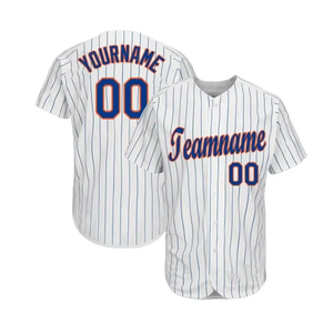 Maillot de baseball 100% polyester en taille adulte, maillot personnalisé, couleur unie, maillot de baseball pour équipe sportive, service OEM - Product Image 4