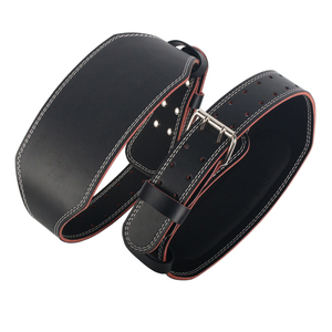 Cinturón de Cuero para Fitness con Logotipo Personalizado, Venta Directa de Fábrica, Cinturón de Soporte Lumbar para Levantamiento de Pesas para Hombres y Mujeres, Entrenamiento de Fuerza - Product Image 1
