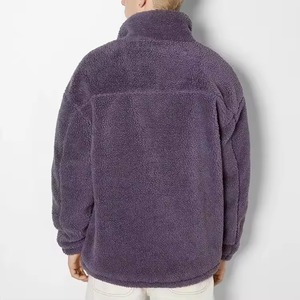 Wholesale Supplier Fashion Wear Winter Coated <b>Canvas</b> Sherpa Fleece <b>Jacket</b> for <b>Men</b> Breathable From Pakistan - Product Image 5