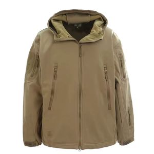 <b>Men's</b> Tactical Hooded Winter <b>Jacket</b> Windproof <b>Waterproof</b> Outdoor <b>Fleece</b> <b>Lined</b> Hiking Parka - Product Image 1