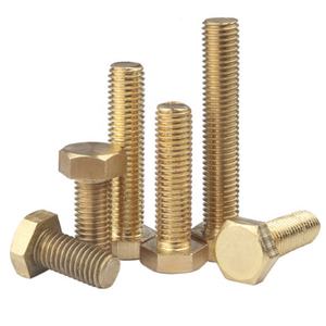 Оптовые оцинкованные болты из углеродистой стали класса 4.8 с унифицированной внешней резьбой M5 M6 M8 M10, шестигранные болты из нержавеющей стали SS304 - Product Image 5