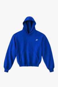 Oversized Heavyweight 100% Cotton 500GSM Men's Hoodies Wholesale Manufacture Thick Thermal Pullover Front Logo Pocket Plain Dyed - Product Image 3