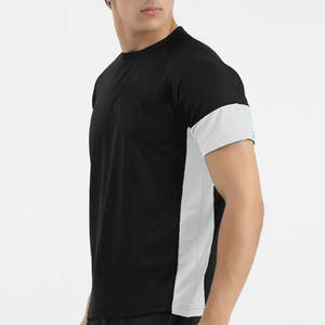 T-shirt de musculation confortable à coupe ample de couleur unie, idéal pour l'entraînement – Prix de gros direct usine – Offre spéciale - Product Image 5
