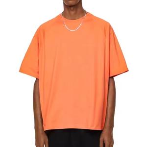 เสื้อยืดสตรีทแวร์วินเทจผ้าฝ้าย 100% คุณภาพสูง 280 กรัม ระบายอากาศได้ดี เป็นมิตรกับสิ่งแวดล้อม ทรงปกติสำหรับผู้ชาย - Product Image 4