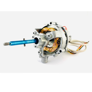 Moteur de ventilateur électrique monophasé 16 pouces 220V AC 50Hz-60Hz, garantie 12 mois pour applications de refroidissement, fil de cuivre intégral - Product Image 1