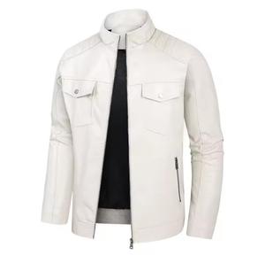 Chaqueta de Cuero con Calefacción para Hombre, Nueva Moda, Personalizada de Alta Calidad, Hecha en Pakistán, Tela de Lona de Alta Calidad, Cuello Alto - Product Image 3