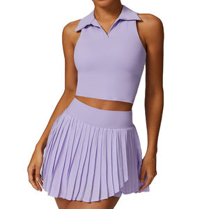 Ropa Deportiva Personalizada al por Mayor de Alta Calidad, Ropa de Mujer en Venta, Faldas de Tenis en Oferta, Uniforme de Tenis - Product Image 3