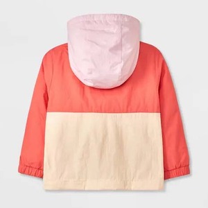 unisex children Wholesale windbreaker <b>rain</b> <b>jackets</b> for kids boys girls waterproof <b>rain</b> wear fleece lining stand collar anorak - Product Image 3