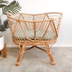 Lit bébé en bois style bohème, super offre, lits en rotin, essentiels pour tout-petits, berceau en canne fait main pour enfant - Product Image 1