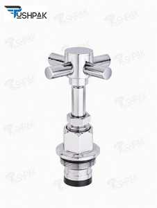 Componentes de latón y acero inoxidable: Eje de tapa de válvula industrial de movimiento rotatorio suave, accesorios de unión a ras maquinados con precisión. - Product Image 4