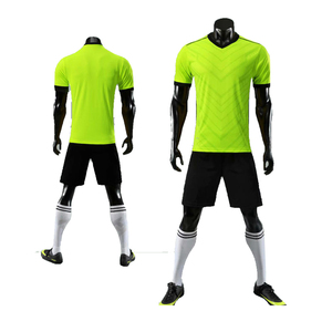 White Blue Soccer Jersey Set Solid Color Men's Football Uniform Shorts <b>Socks</b> Kit - Product Image 6