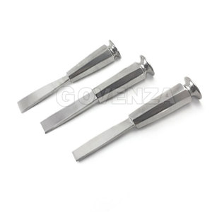 Ciseau à os 20 cm x 20 mm, ostéotome plat, instruments chirurgicaux orthopédiques de haute qualité, acier inoxydable, usage manuel en milieu hospitalier - Product Image 4