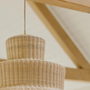 Cottagecore Chic Triple Tier Rattan Lampshade Elegant Straw Woven Pendant <b>Light</b> Cover Luxury Ceiling Hanging <b>Chandelier</b> - Product Image 3